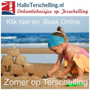 zomervakantie boeken 2017 Hallo Terschelling