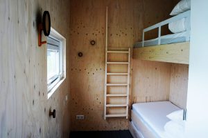 chalet krab slaapkamer stapelbed - Hallo Terschelling