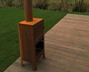 chalet florizand buitenhaard pizza oven - Hallo Terschelling