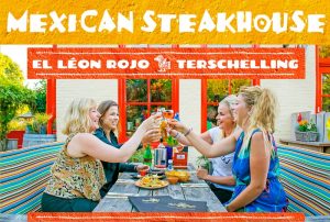 Logo El Leon Rojo Mexicaans restauarant Hallo Terschelling
