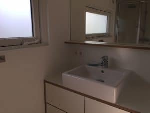 chalet Noorderland- badakmer-wastafel-Hallo-Terschelling
