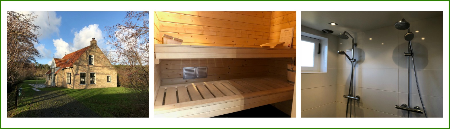 Roodkapje op Terschelling - Vakantiehuis met sauna en stortdouche - Hallo Terschelling