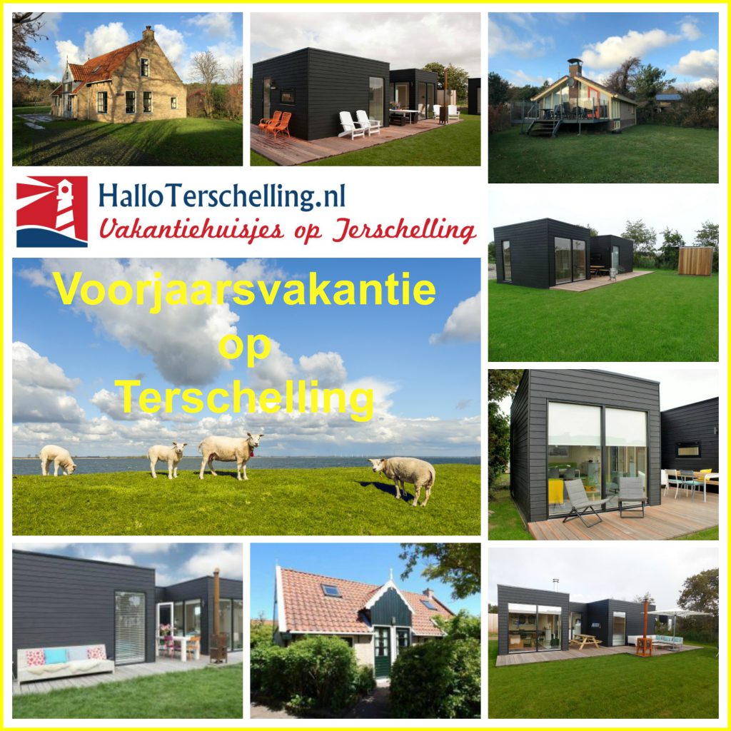 Voorjaarsvakantie op Terschelling – Hallo Terschelling vakantiehuizen