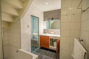 Badkamer vakantiehuis Geitenplak - Hallo Terschelling