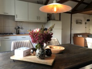 De Akker op Terschelling eethoek sfeer