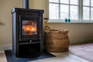 Houtkachel vakantiehuis Jansveld Formerum - Hallo Terschelling