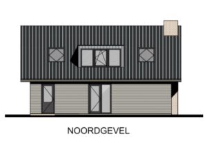 Bries, 6 persoons Familieshuis op Terschelling Midsland Noordgevel - Hallo Terschelling Vakantiehuizen