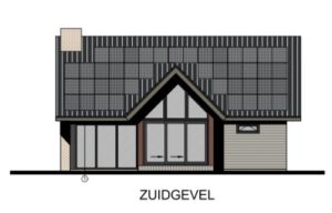 Bries, 6 persoons Familieshuis op Terschelling Midsland Zuidgevel - Hallo Terschelling Vakantiehuizen