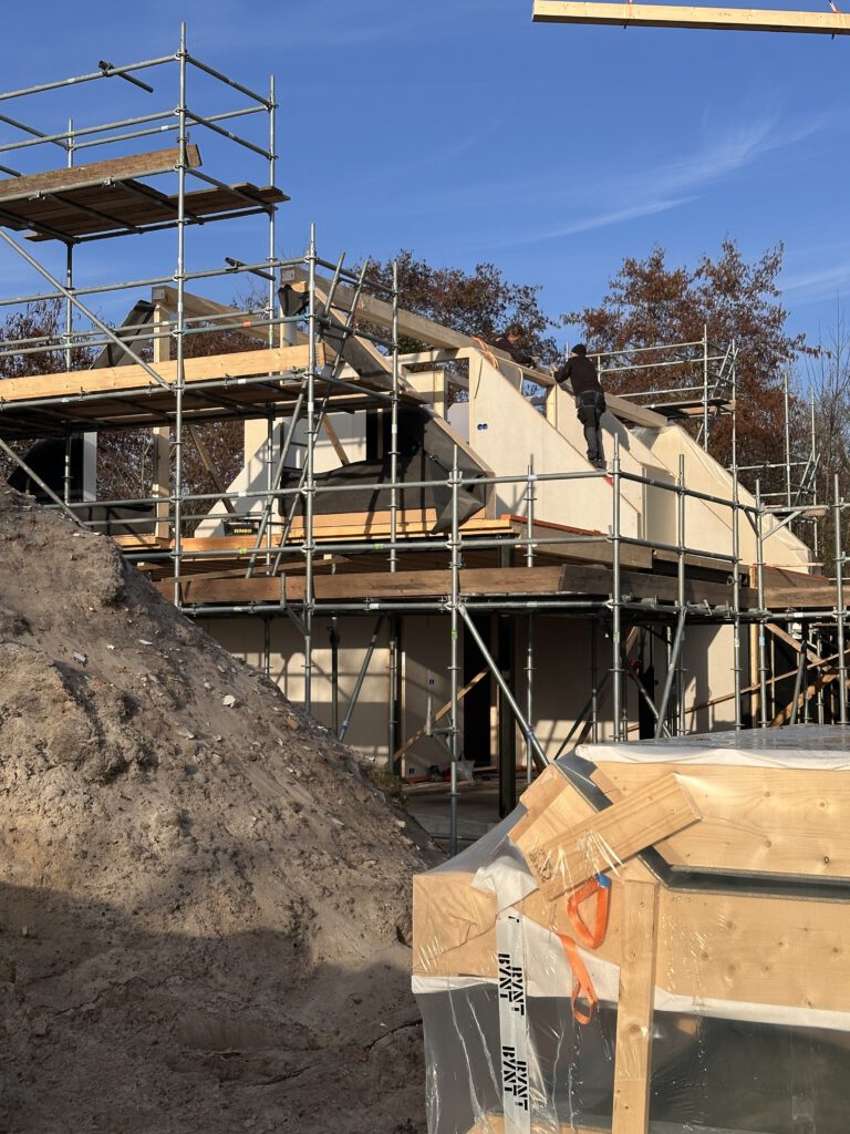 Vakantiehuis Bries op Terschelling in aanbouw – Hallo Terschelling Vakantiehuizen