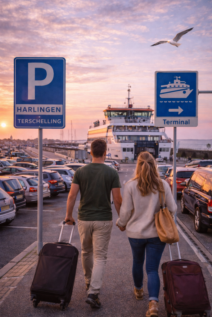 Parkeren Harlingen Terschelling