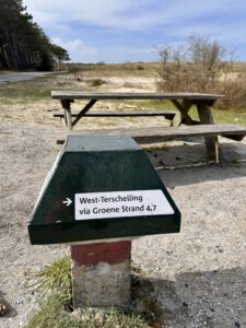 fietsen door de duinen