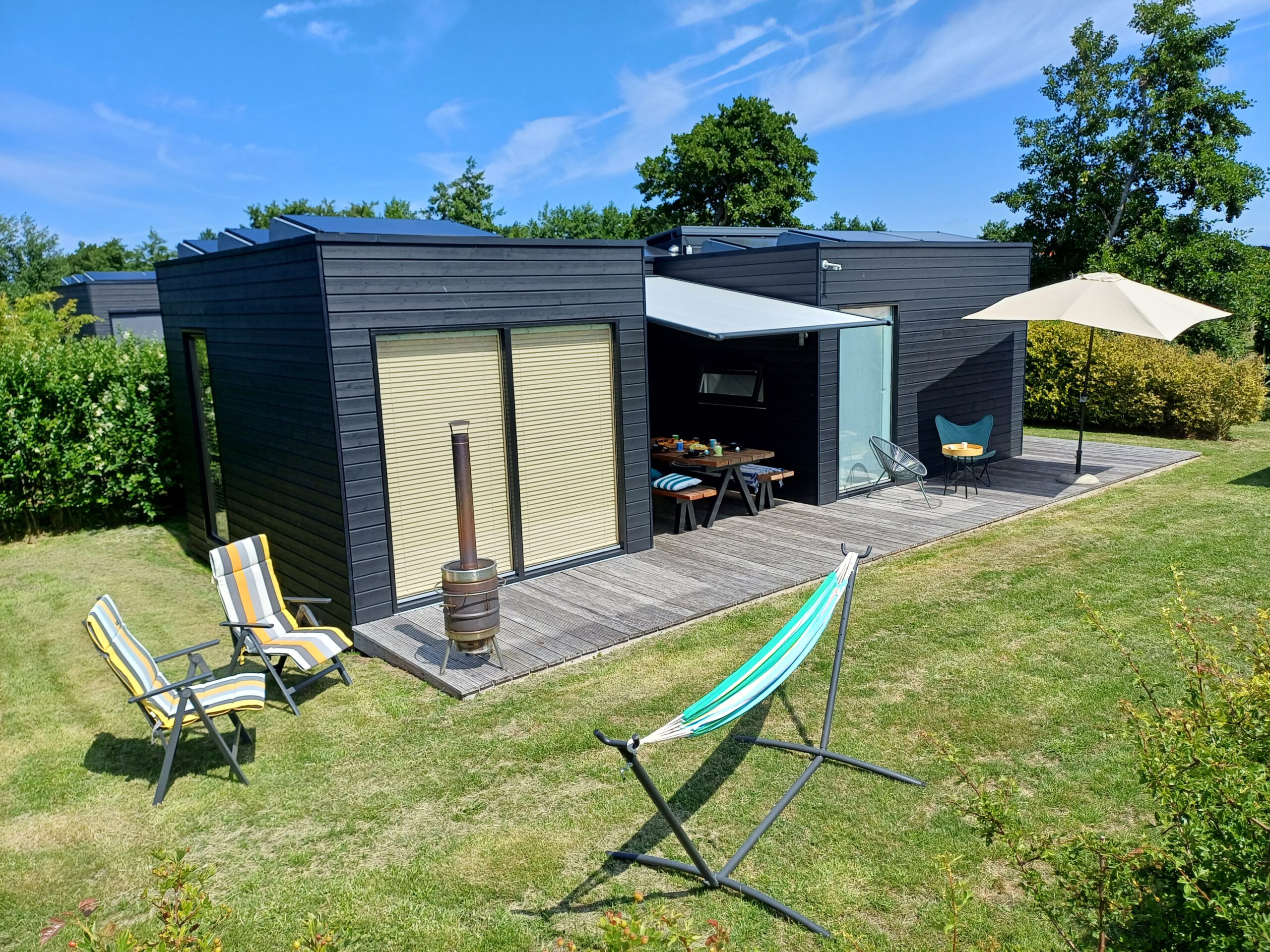 Kindvriendelijk chalet Black Beauty in Midsland Noord op Terschelling