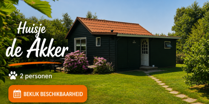 Huisje de Akker op Terschelling – 2 persoons vakantiehuisje in West Terschelling