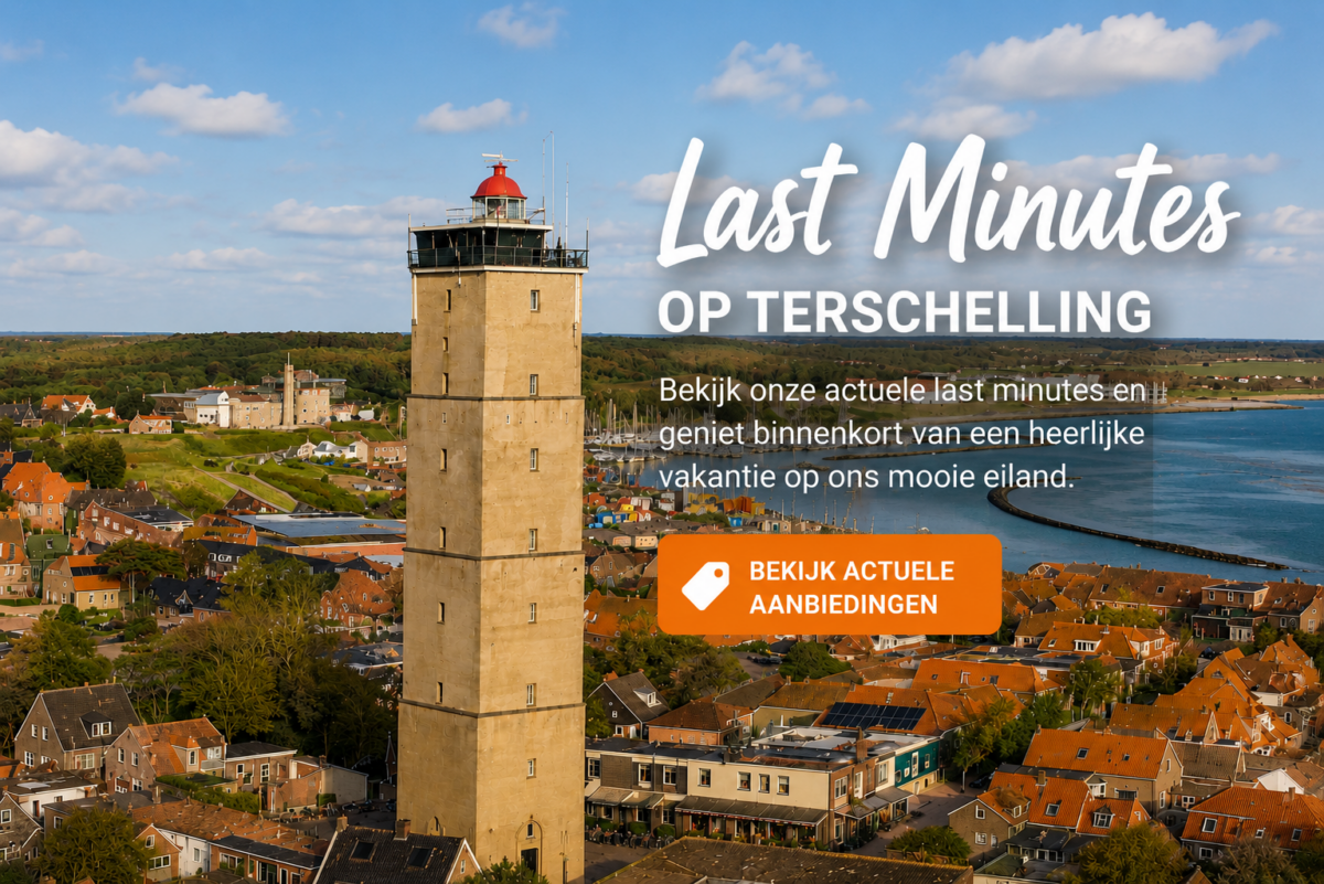 Zoek en boek uw vakantiehuis op Terschelling