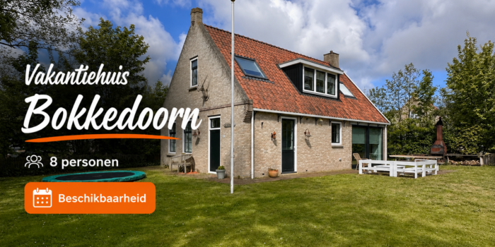 Vakantiehuis Bokkedoorn op Terschelling – 8 persoons Familiehuis in formerum