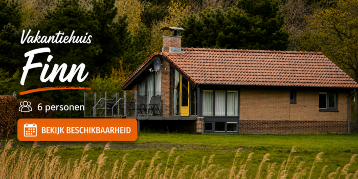 Vakantiehuis Finn op terschelling – 6 persoons bungalow in West Terschelling