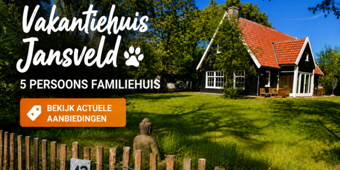 Vakantiehuis Jansveld, 5 persoons familiehuis met hond in Formerum op Terschelling