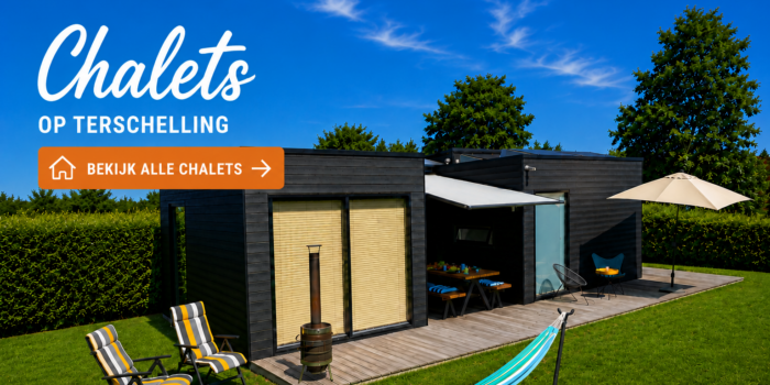 chalets op Terscheling – vakantiehuisjes huren in Midsland Noord